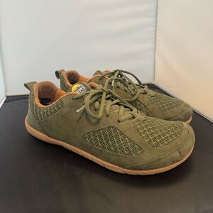Lems Primal 2 Olive Green Unisex Wide Toe Minimalist Natural Mens 7 Womens 8.5